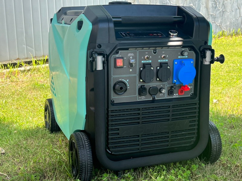 7000WATTS GASOLINE INVERTER SILENT GENERATOR 50HZ 220V FACTORY 