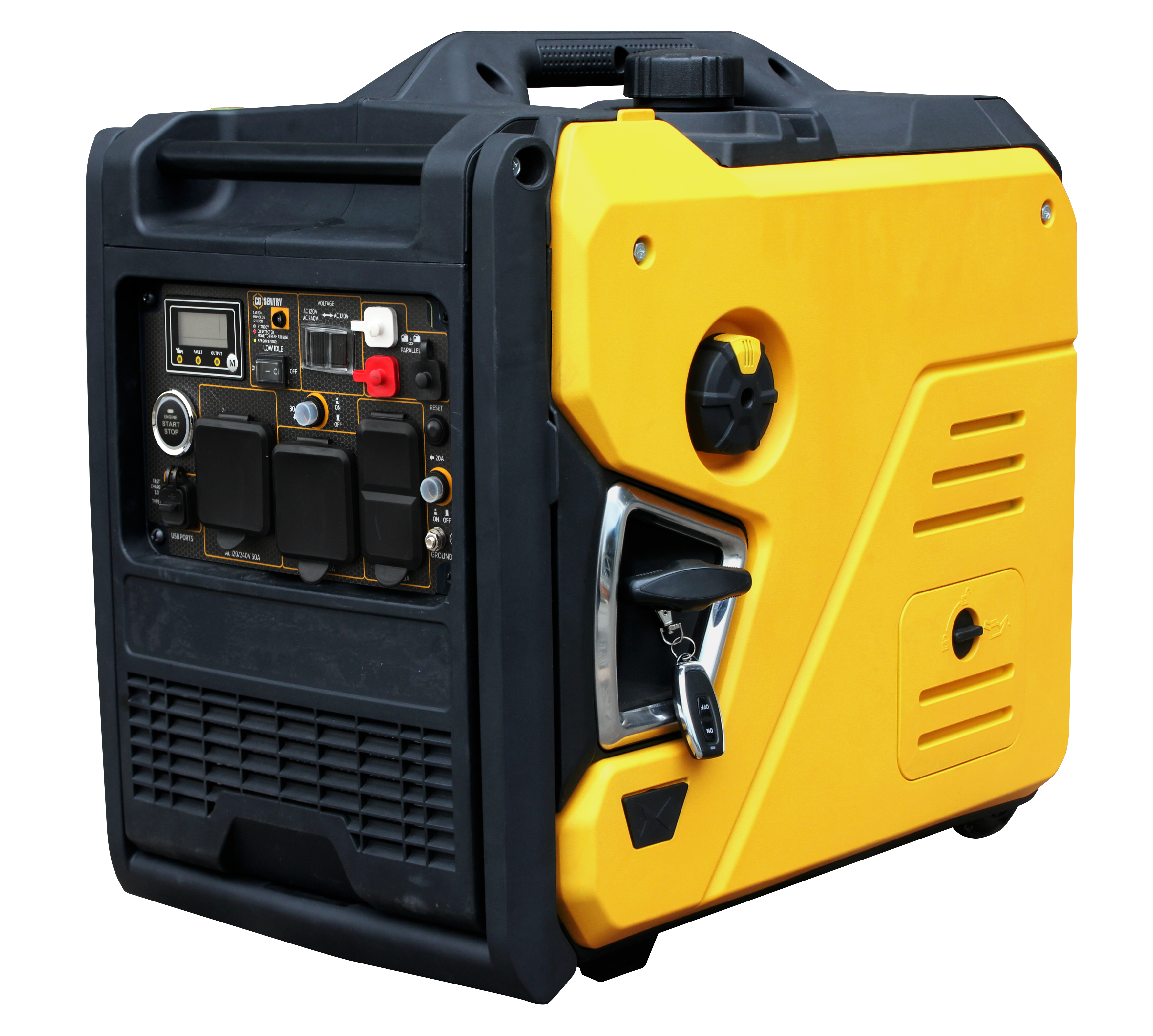 5000WATTS GASOLINE INVERTER SILENT GENERATOR FACTORY 
